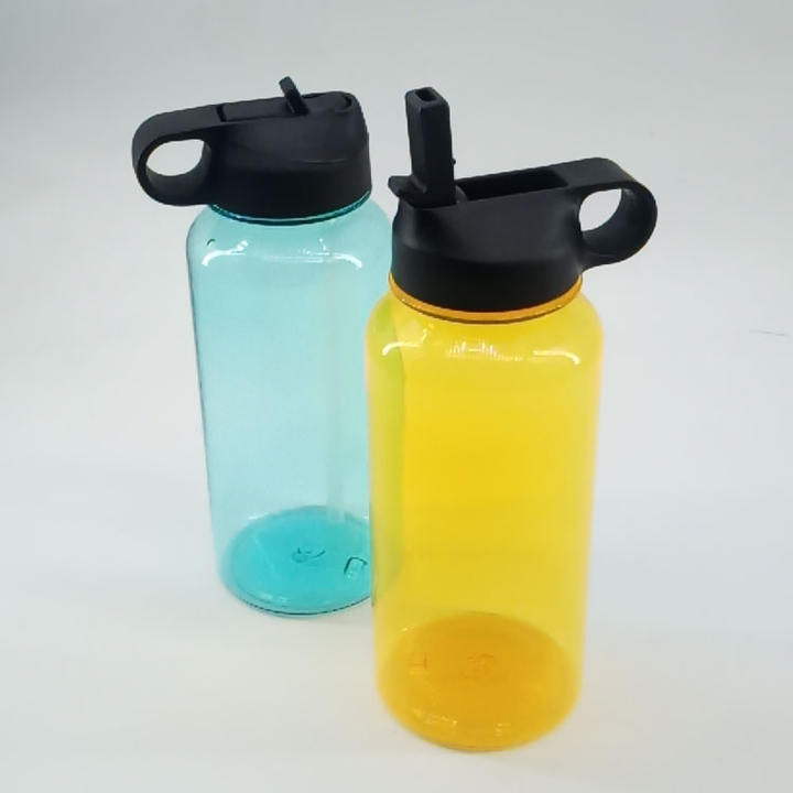 Suction nozzle pp pipe food grade tritan eco water bottle for outdoor camping Factory-Owned Wholesale Bulk Orders