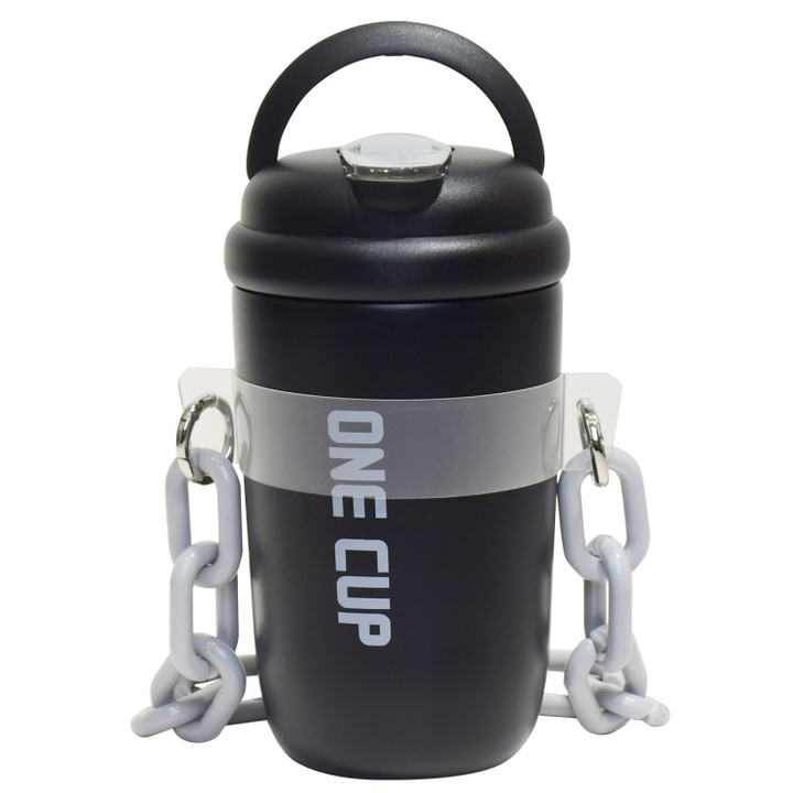 Wholesale Cheap custom New Product Cute Eco-Freindly gift cup thermos  stainless steel coffee mug with straw and handle Manufacturing Solutions