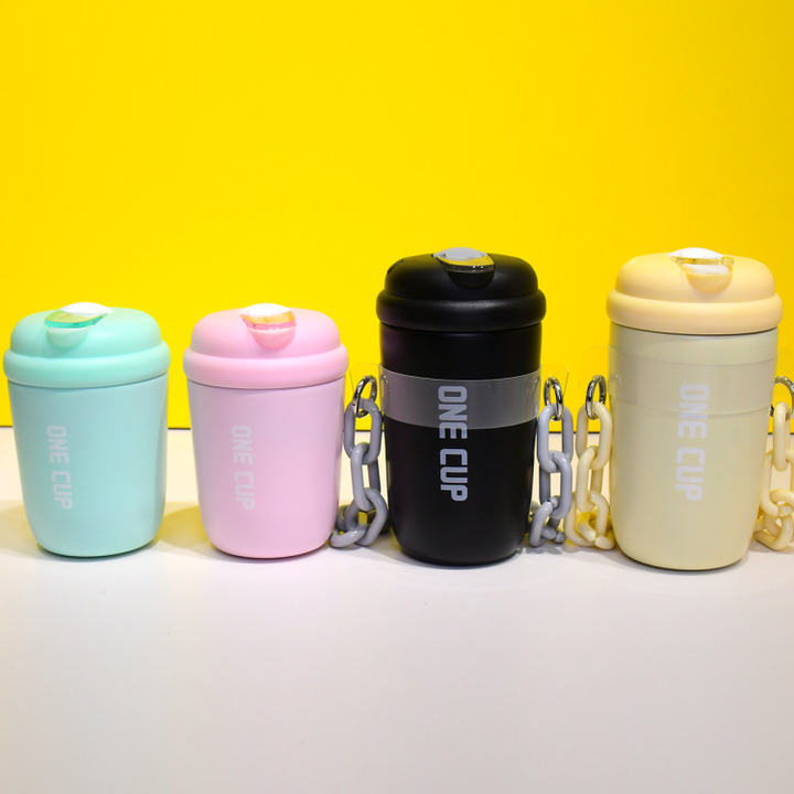 Wholesale Cheap custom New Product Cute Eco-Freindly gift cup thermos  stainless steel coffee mug with straw and handle Manufacturing Solutions