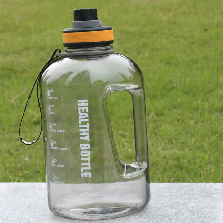 Wholesale Classic big Outdoor Big capacity Sports Portable Water Bottle With Straw and motivational Time Marker China Supplier B2B