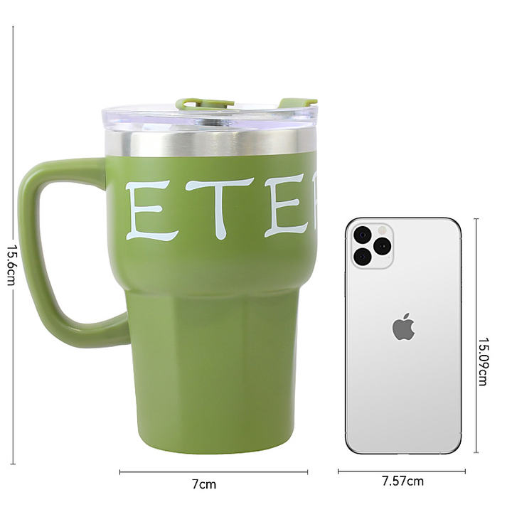 Wholesale Custom Double Wall Stainless Steel flask vacuum Insulated termos Travel Tumbler With straw Industrial Wholesale