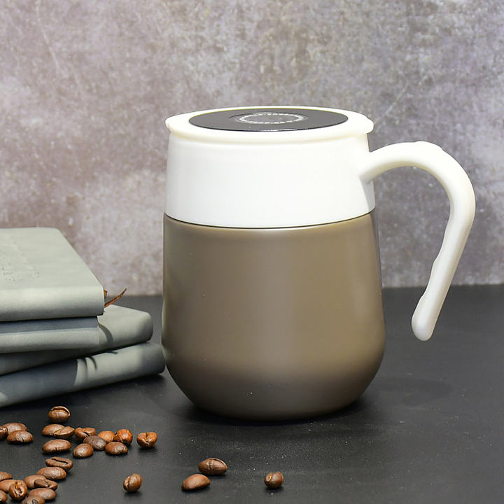 Wholesale Multicolor Smart Mug gift cup thermos LED Temperature display stainless steel coffee mug with handle and spoon Manufacturing Services Export