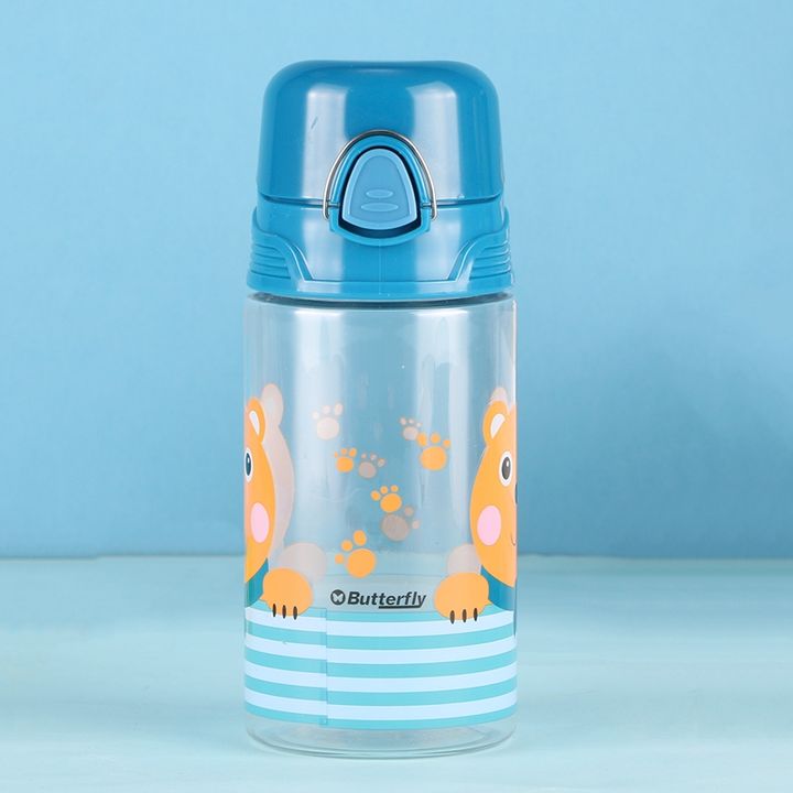 Wholesale bpa free durable drinking bottle 500ml Customizable plastic kids water bottle with lockable lid and portable handle Export Manufacturing Operations