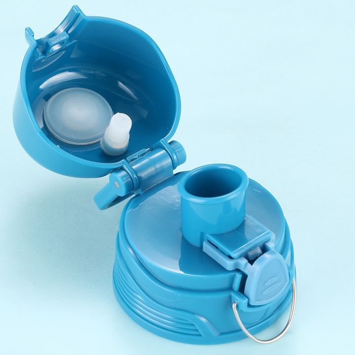 Wholesale bpa free durable drinking bottle 500ml Customizable plastic kids water bottle with lockable lid and portable handle Export Manufacturing Operations