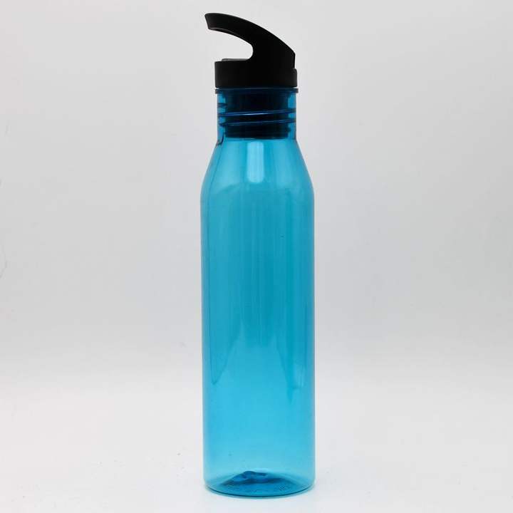 Wholesale price 700ml food grade custom logo and logo plastic clear fitness sports water bottle with handle lid Low-Cost Manufacturing Hub