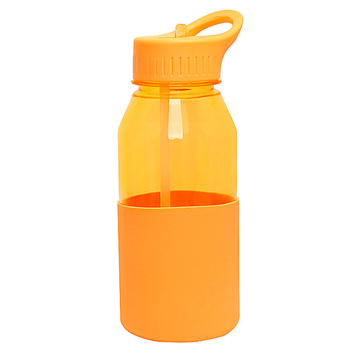 Wholesale price OEM/ODM Food grade botella de agua 1litre Drinkware sport water bottle with silicone case and straw lid Manufacturing Services Solutions