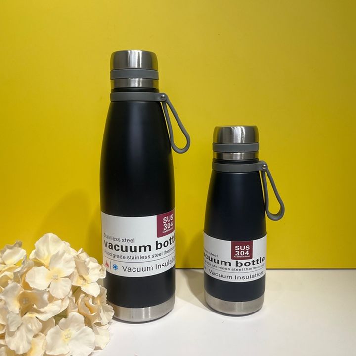 Wholesale stainless steel drinking flask vacuum sport high quality competitive price food stainless steel water bottle Industrial Production