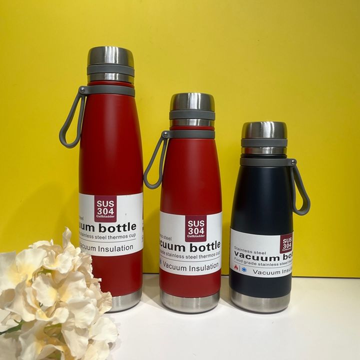 Wholesale stainless steel drinking flask vacuum sport high quality competitive price food stainless steel water bottle Industrial Production