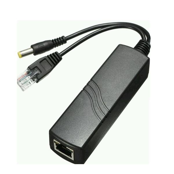 External POE Cable POE Separator Splitter Cable Convert 48V to 12V Used Between POE Switch and Non-PoE IP Cameras