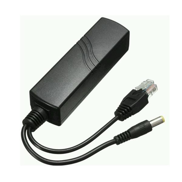 External POE Cable POE Separator Splitter Cable Convert 48V to 12V Used Between POE Switch and Non-PoE IP Cameras