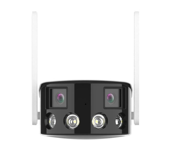 Full Color Night Vision 4MP Icsee Dual Lens Wireless Wifi Security Panoramic IP Camera Outdoor