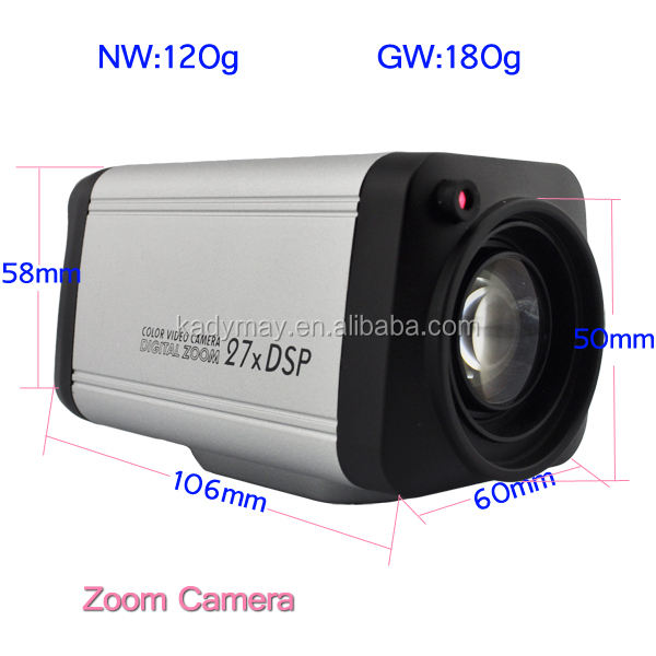 Good price hot sale 27X Zoom Camera CCTV Security BNC RS485 BOX Camera Product Sourcing