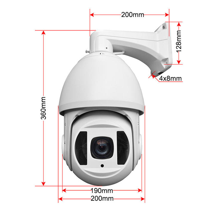 H.265 IR 150m PTZ 5MP 30x Network Camera High Speed Dome Camera 5MP IP Camera PTZ