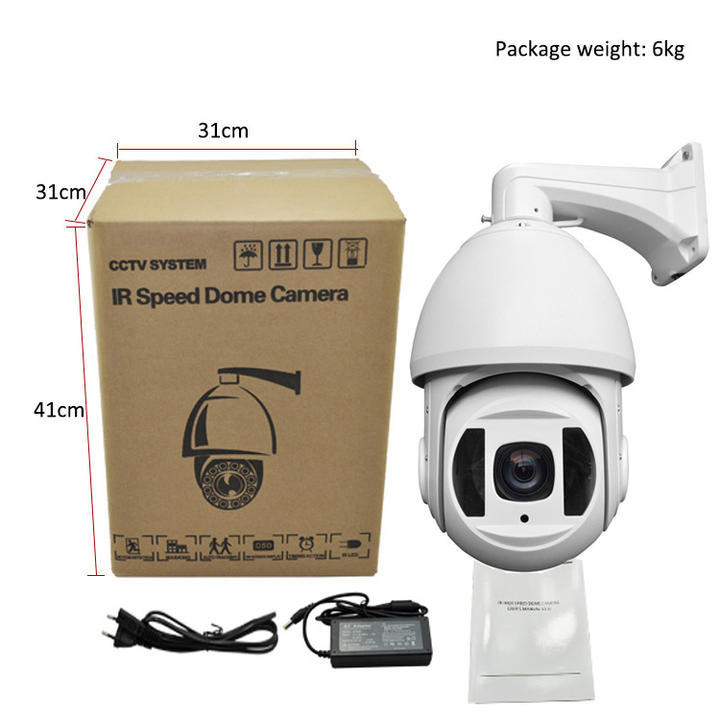 H.265 IR 150m PTZ 5MP 30x Network Camera High Speed Dome Camera 5MP IP Camera PTZ