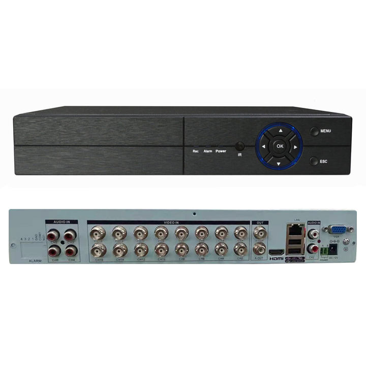 HOT Sales High Quality  16Ch DVR Software download  AHD  dvr 16 Channel Recorder