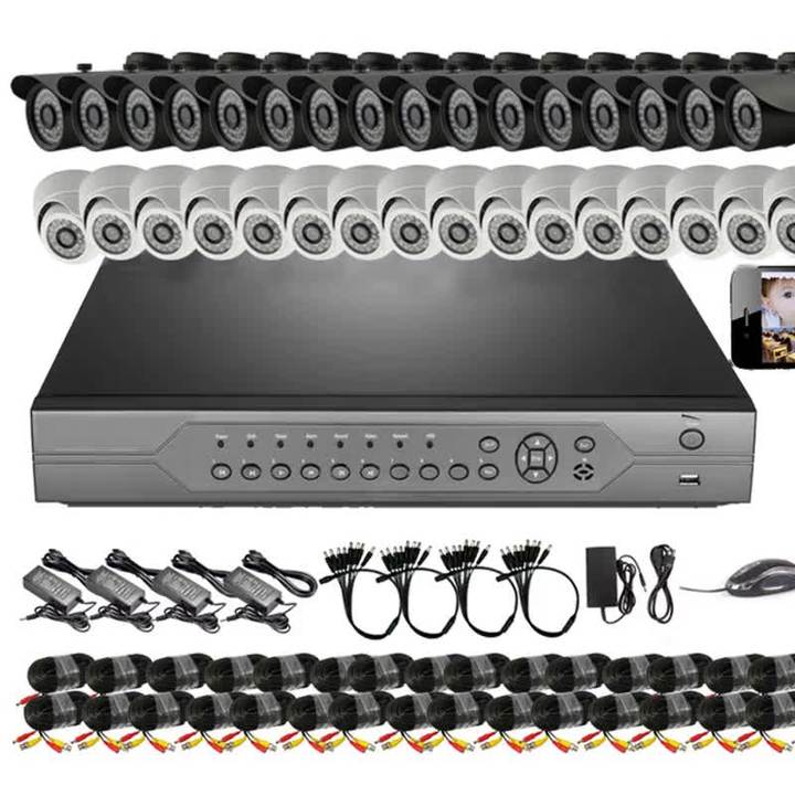 High Quality 1080P 32CH Security Camera AHD DVR KIT