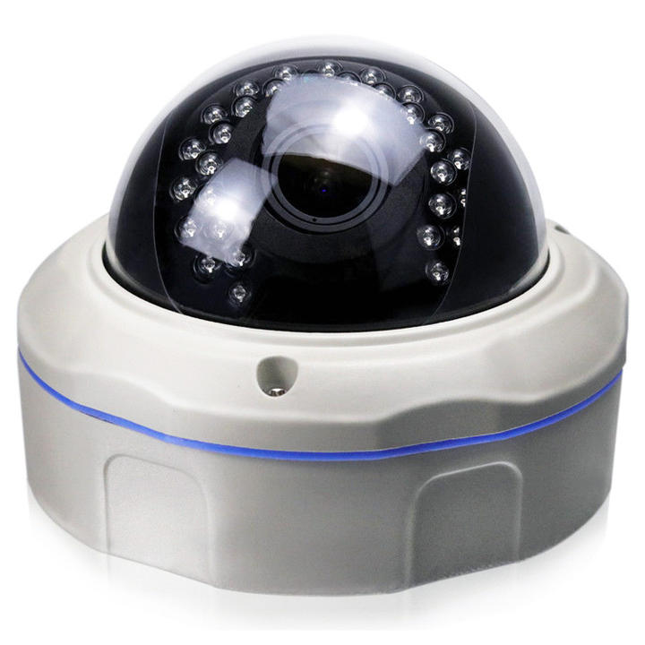 High Quality H.265 4K 12.0Megapixel(SSC359+Sony IMX577@30fps) IR Vanderpfoof Dome IP Camera China Production Hub