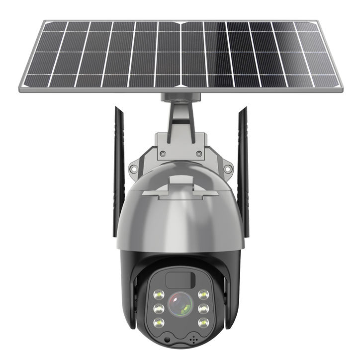 Hot Sale 4.0Megapixel Battery Wifi/4G Solar power Double lights IP Pan&Tilt Camera(14400mA)