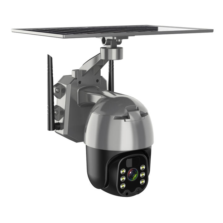 Hot Sale 4.0Megapixel Battery Wifi/4G Solar power Double lights IP Pan&Tilt Camera(14400mA)