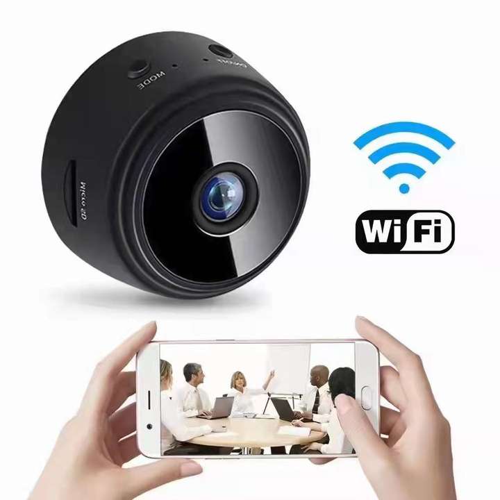 Hot Sale 480P Battery Wifi Mini Camera (Diameter 40mm * 26mm)