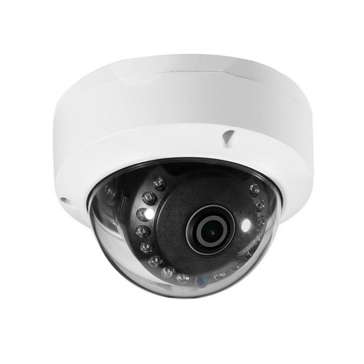 Hot Sale 4K 8MP Security POE Vandalproof Cover Dome Metal Network POE Camera With Audio