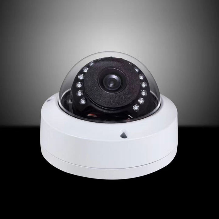 Hot Sale 4K 8MP Security POE Vandalproof Cover Dome Metal Network POE Camera With Audio China Exporter Custom Solutions