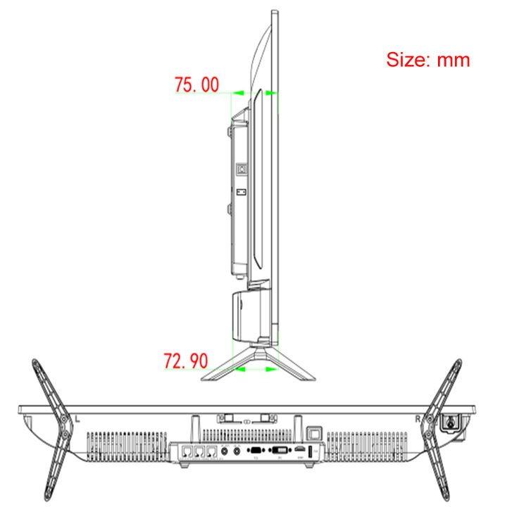 Hot Sales!!! 32inch Monitor 4K HD CCTV Monitor LCD Monitor