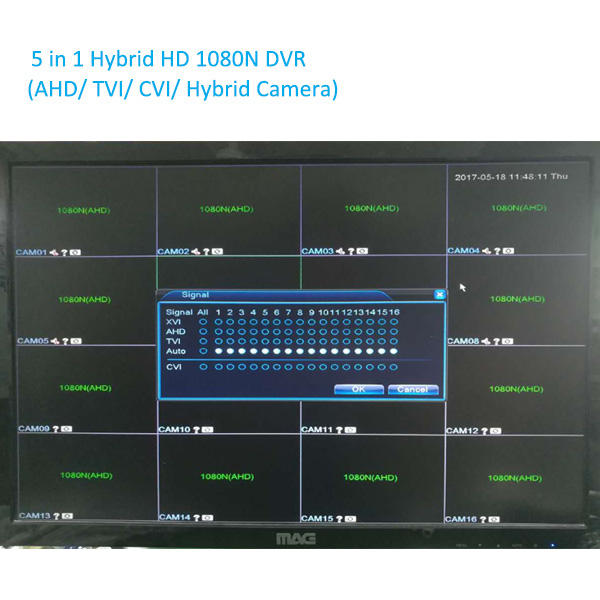 Hot Selling 16CH 1080N AHD DVR