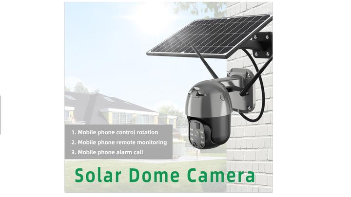 Hot Selling 2.0Megapixel 1080P Solar Battery 4G SIM Card Solar power Double lights IP Pan&Tilt Camera for European