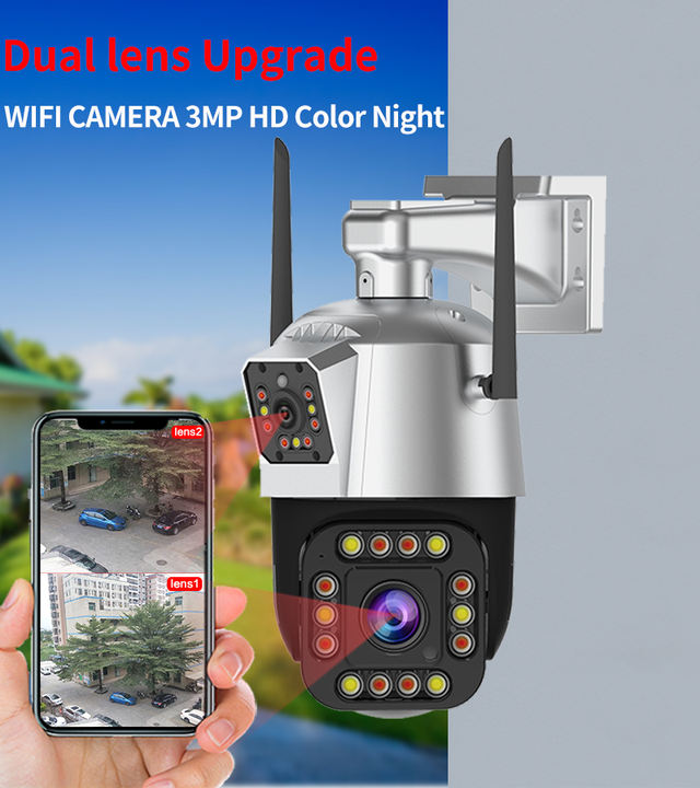 IPC Home 4.0 Megapixel Bullet PT Dome linkage IP Binocular Panoramic Video Wifi Security Camera