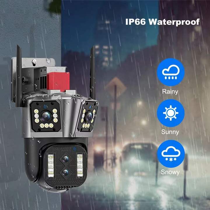 IPC360 Home APP 10X ZOOM 8K PTZ 16MP Wireless 4 Lens Home Security Outdoor Network IP WiFi Camera Full Color Audio Recording Wholesale B2B Pricing