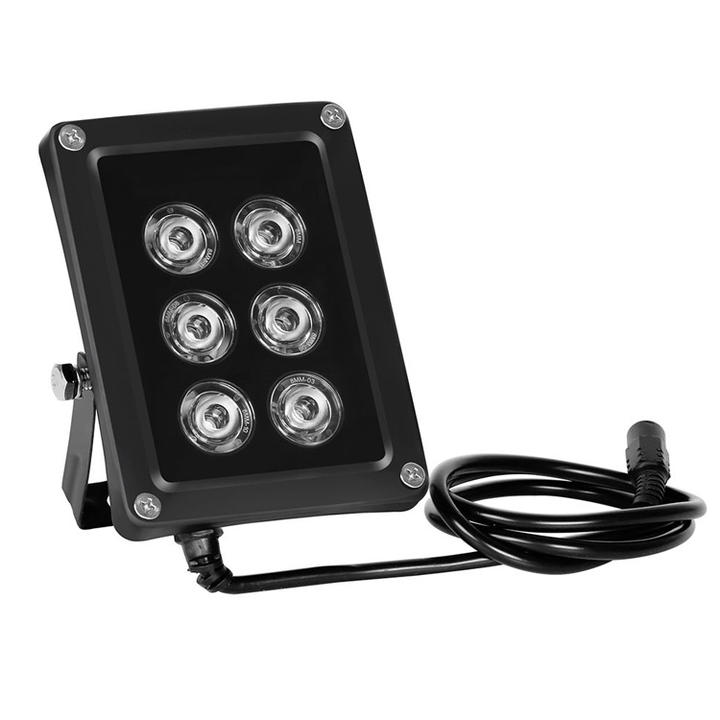 IR Distance 6pcs 42mil array LED CCTV R Illuminator