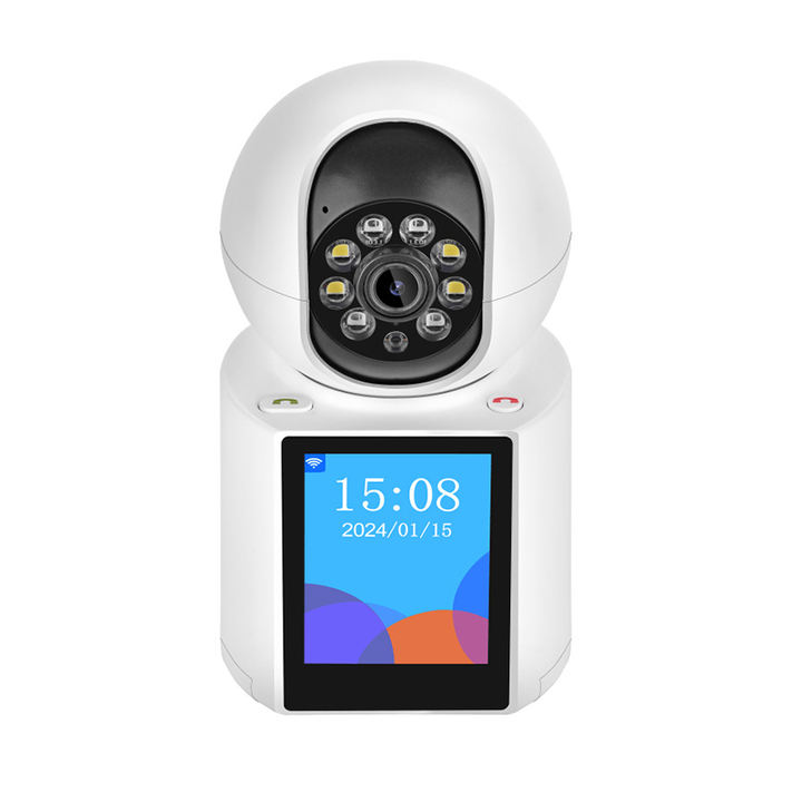 Icsee 1080P Full HD WIFI Video Calling PT Camera One Click Call Camera Mini Size Camera for Smart Home with Monitor