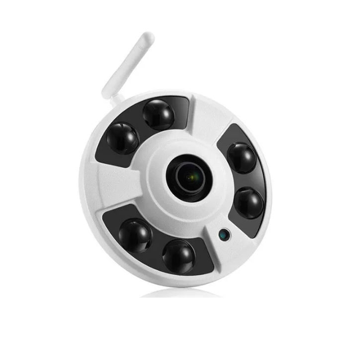 Icsee 360degree SD Card Slot Wifi IR Panoramic IP Camera 3MP 5MP Wireless Fish Eye Len Network Camera