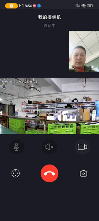 Icsee Video Call Smart Wifi IP Camera 2.4 Screen Monitor 3MP Rotate Indoor PTZ Camera Baby Monitor Industrial Exporter Operations