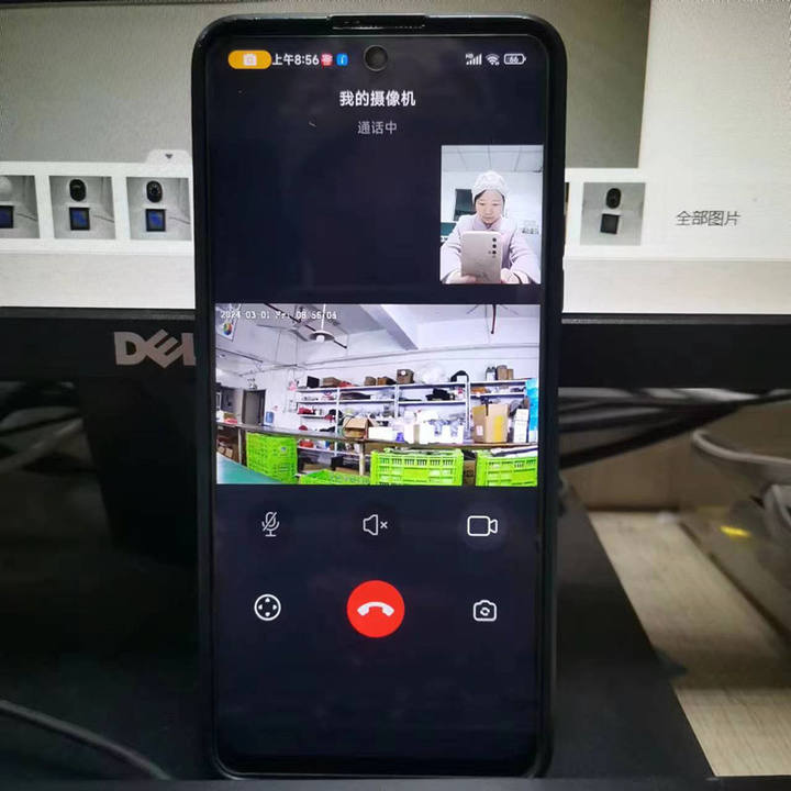 Icsee Video Call Smart Wifi IP Camera 2.4 Screen Monitor 3MP Rotate Indoor PTZ Camera Baby Monitor Industrial Exporter Operations