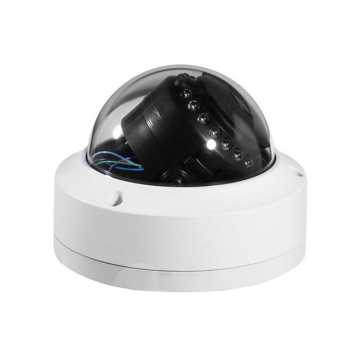 Ir dome white plastic AHD camera 2.0mp 5.0mp 8.0mp HD camera hh265 1080P view home shop surveillance equipment system