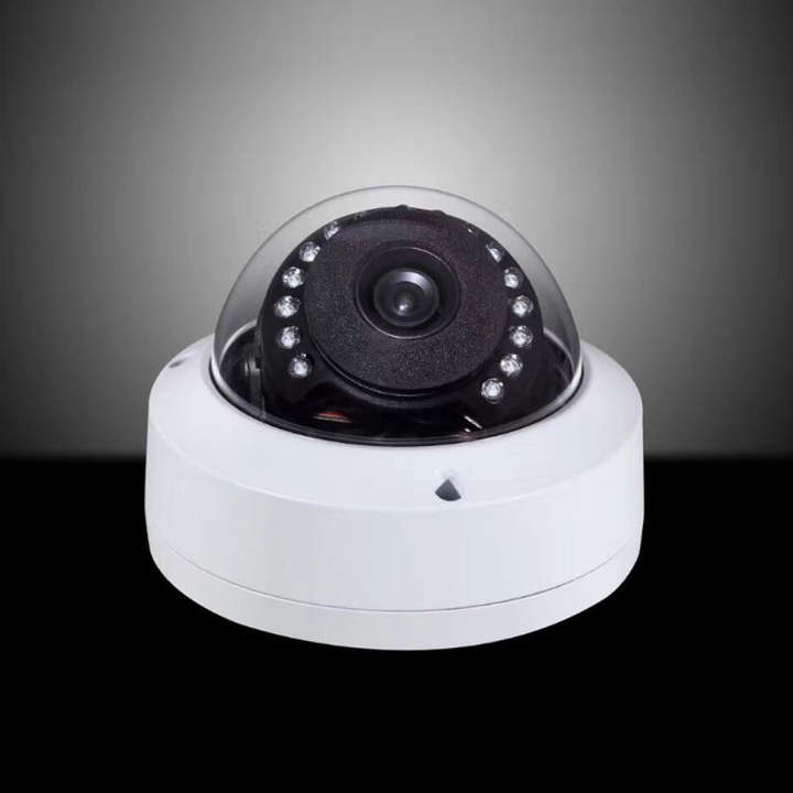 Ir dome white plastic AHD camera 2.0mp 5.0mp 8.0mp HD camera hh265 1080P view home shop surveillance equipment system