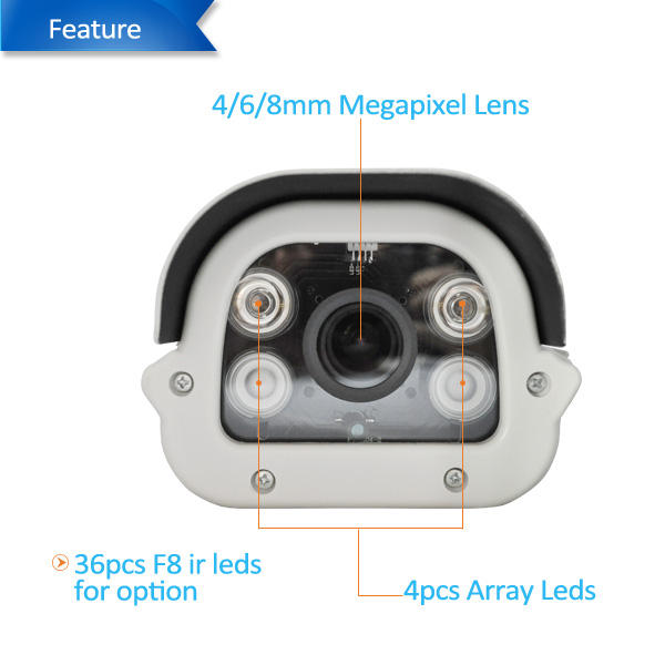 Low Price 2.0Megapixel Popular Waterproof IP IR CCTV Camera Price List