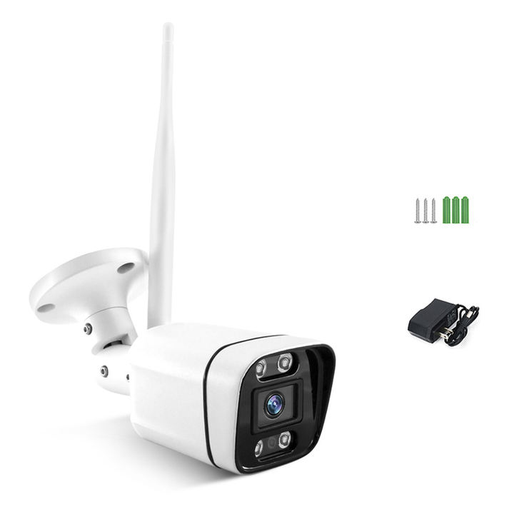 Long Range Warm Light Full Color Wireless Security Camera System 5 MP 4CH 8CH 10CH WiFi NVR Kit With Two Way Audio