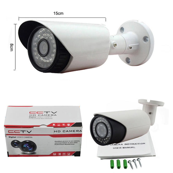 Kadymay Top 10 CCTV Camera 3.6mm Infrared 2MP 4 in 1 Hybrid AHD TVI CVI Analog HD Bullet Security CCTV