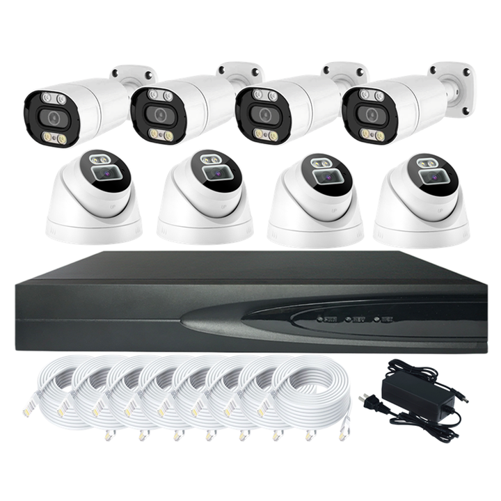 Kadymay Video monitors 4MP ip poe camera plug and play  humanoid detection audio ip camera 25fps dome indoor