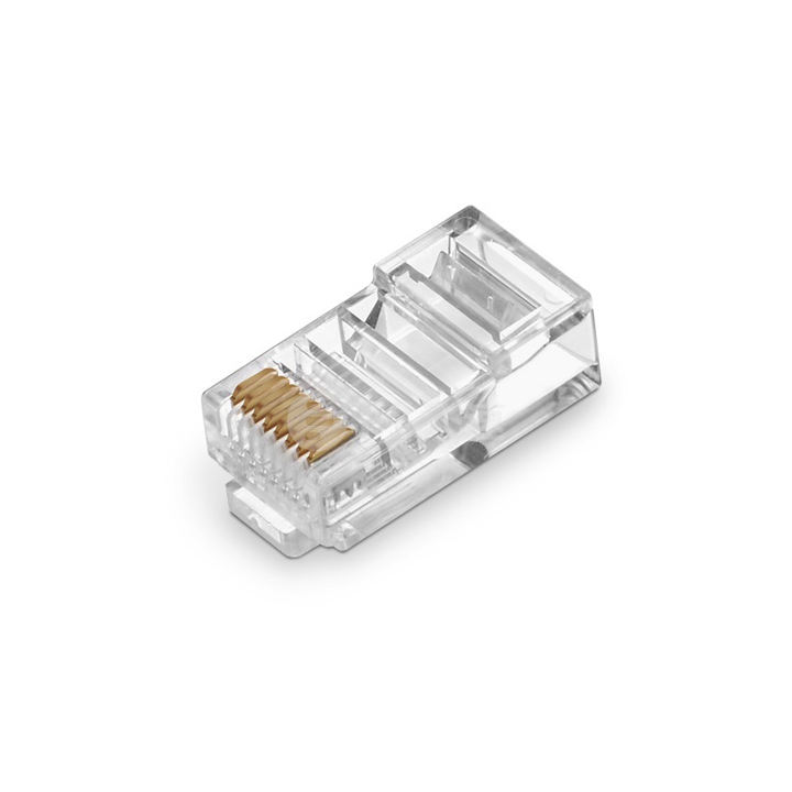 Network CAT5 CAT6 Cable RJ45 Plugs Shielded Connectors