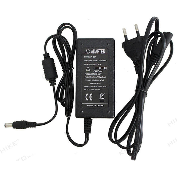 Modern&Switching AC to DC 12 Volt Power Adapters with European/ USA/ UK Plug for CCTV Camera Discount Wholesale Direct