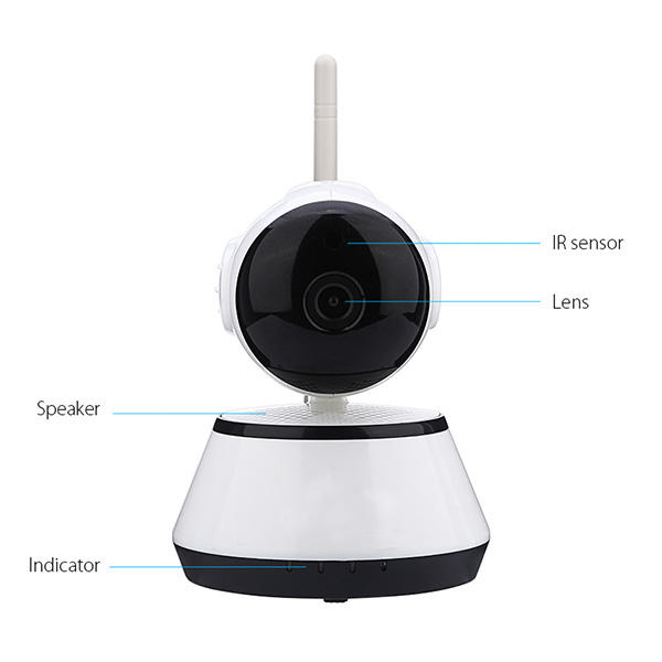 New Arrive Wireless HD 720P WIFI IP v380 ip camera