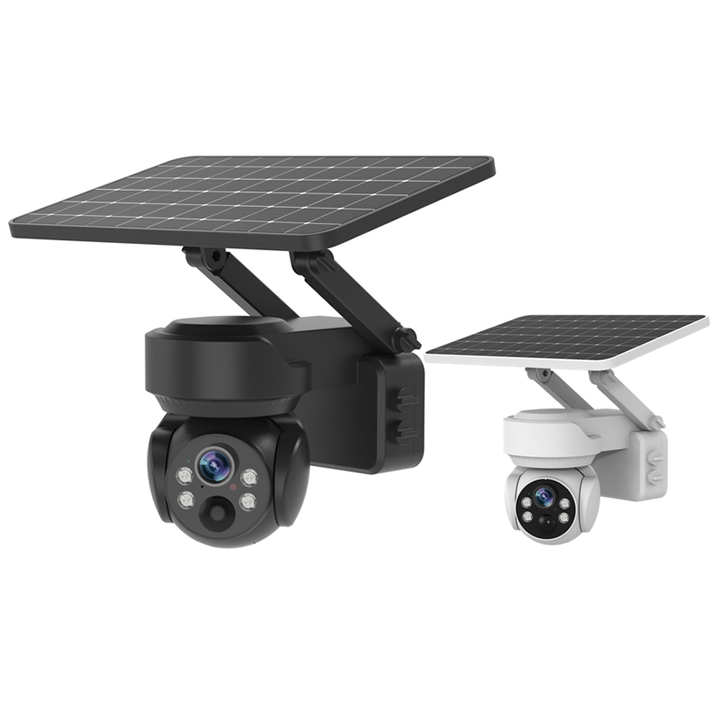 New Arrival 2.0/4.0Megapixel Battery Wifi/4G Solar power Double lights IP Pan&Tilt Camera support sim card (10000mA)