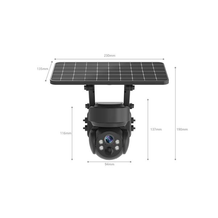 New Arrival 2.0/4.0Megapixel Battery Wifi/4G Solar power Double lights IP Pan&Tilt Camera support sim card (10000mA) Global Trade Manufacturing