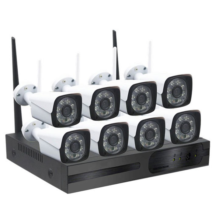 New Wireless Camera System 8 Channel 2.0MP WIFI NVR KIT 8CH Security System HD 1080P IR IP CCTV CAMERA