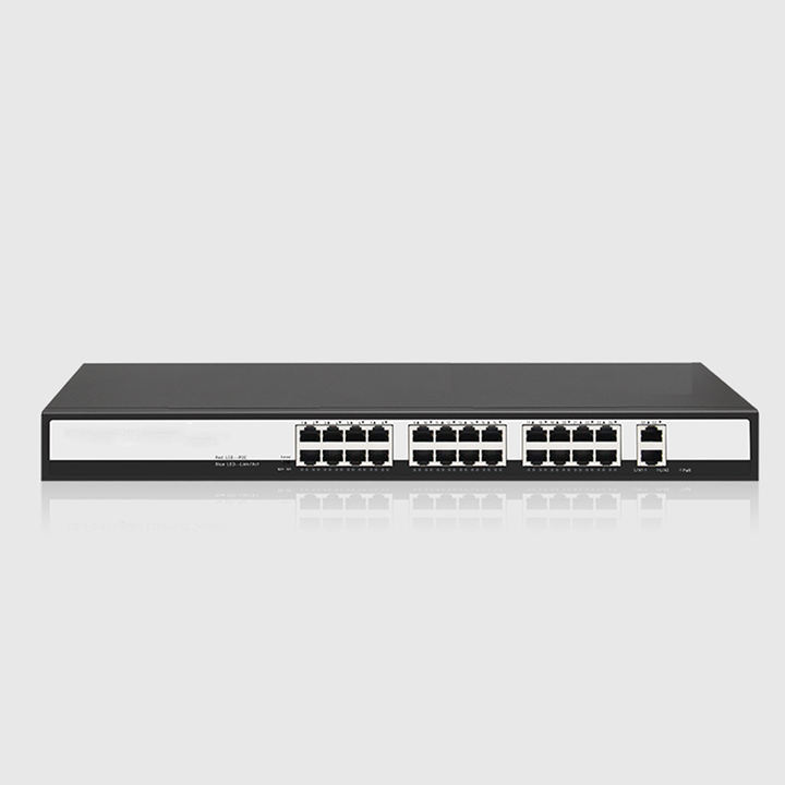 Professional 24chs POE switcher network 1000Mbps Poe Power Supply Mass Wholesale Innovation