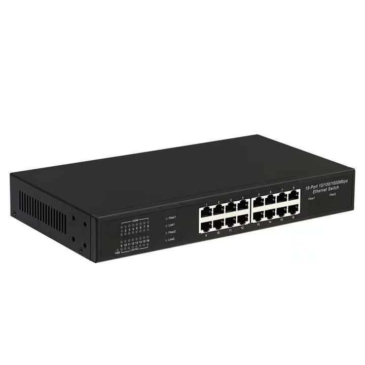 Professional 16chs POE switcher network 1000Mbps poe Power Supply